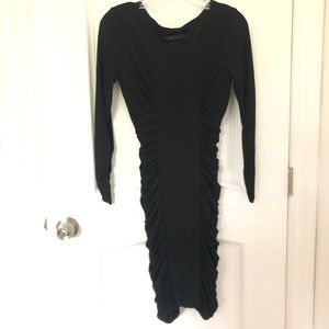BCBG black body con dress- small